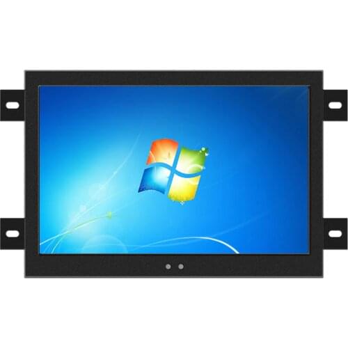 14 15.6 17.3 18.5 Inch Industrial LCD display Monitor Industrial VGA Lcd Display HDMI Not Touch Screen Desktop Wall mount
