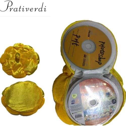 Dustproof Storage Bags Practical easy to Carry Storage Package Capacity 24 CD DVD For Home And Outdoor Use