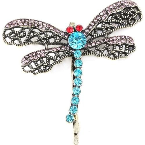 Rongji Jewelry Dragonfly Brooches For Clothes