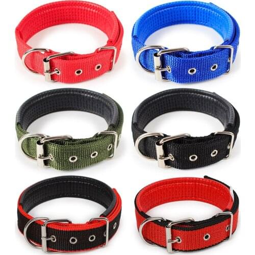 6 Colors Dog Harness Adjustable Soft Polypropylene High Quality Dog Collar Comfortable Dog Collars Pet Dog Accessories