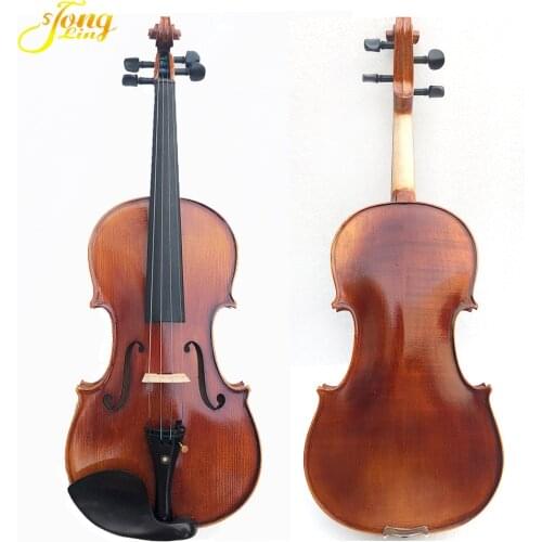 High Quality TL002-1 beginner Violin 4/4 3/4 1/2 1/4 Maple Violino Antique matt High-grade Handmade violin With Case