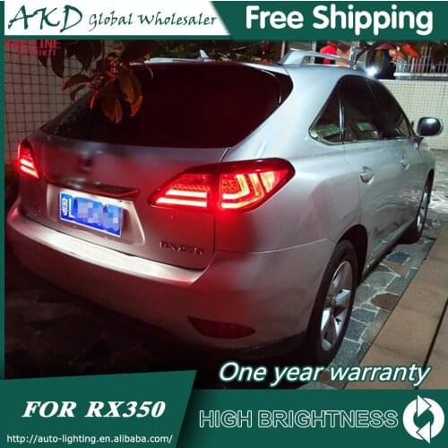 Tail Lamp For Car Lexus RX350 2010-2016 RX330 Tail Lights Led Fog Lights DRL Daytime Running Lights Tuning Car Accessories