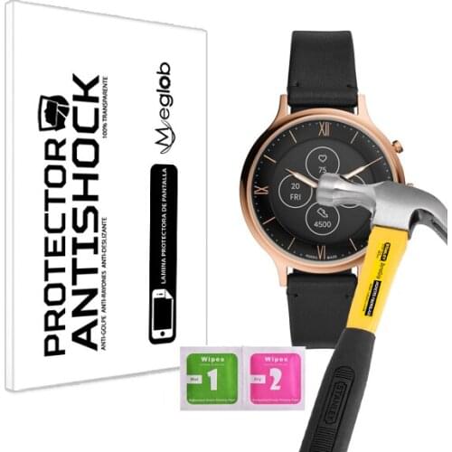 Screen protective Anti-Shock Anti-scratch Anti-Shatter compatible with Fossil Q HR Charter