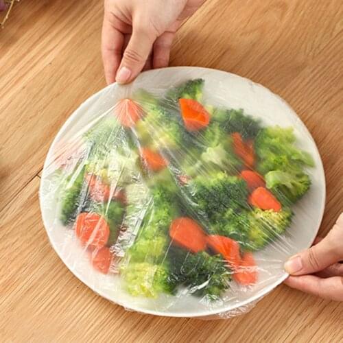 100PCS Reusable Durable Food Storage Covers for Bowls Elastic Plate Silicone Lid Covers Vacuum Bags For Kitchen Food Fresh Seal