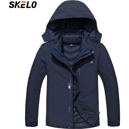 2020 Mens Waterproof Snowboard Jacket Windproof Warm Winter Snow Wear Mountain Hoodies Ski Suit For Men Windbreak Ski Jacket