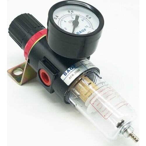 AFR2000 G1/4'' Air Filter Pressure Regulator With Fittings