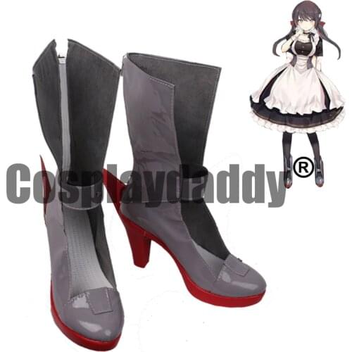 Azur Lane Royal Navy Southampton Class Light Cruiser HMS Glasgow Default Ver. Game Cosplay High Heels Shoes Boots S008