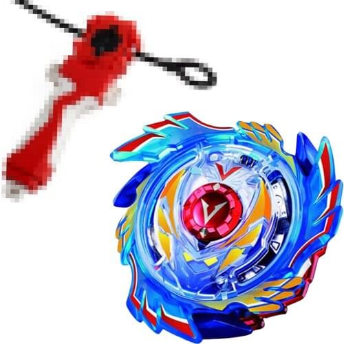 Bayblade Spinning Top Burst B-73 Starter God Valkyrie 6V.Rb w/ Launcher WITH GRIP + LAUNCHER