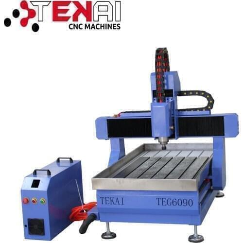 Jinan TEKAI cnc engraving router 6090 cnc wood aluminium MDF carving cutting router rotary axis 3d model for cnc