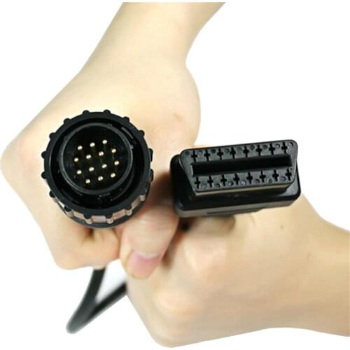 14 To 16 Pin OBD2 Diagnostic Tools Connectors ELM327 OBD Extension Cable For BENZ Sprinter