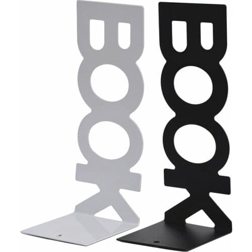 Bookends Long Book Alphabet Book Baffle Book Clip Metal Book Stand Book File Book Stand Book Clip Book Bookmark Customization