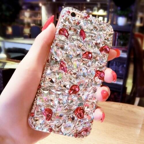 For SamsungA3 A5 A7 2017 A9 A8 A6 PLUS 2018 A50 A70 A80 A51 A71 Luxury Glitter Bling Crystal Rhinestone Diamond Soft Phone Case