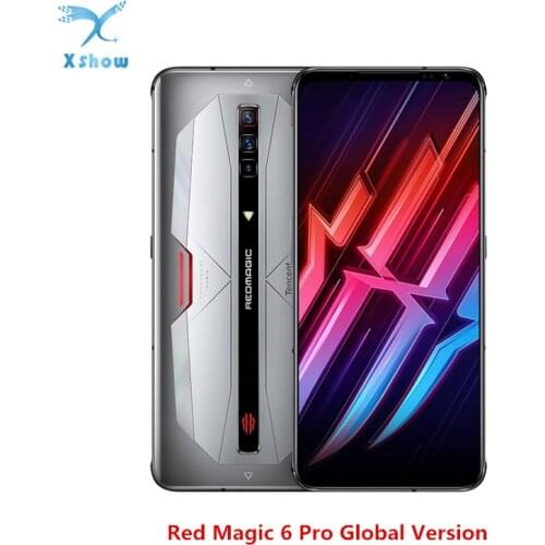 Global Version Nubia Red Magic 6 Pro 5G MobilePhone 6.8 inch 16GB RAM 256GB ROM Snapdragon 888 Android 11 Gaming Phone