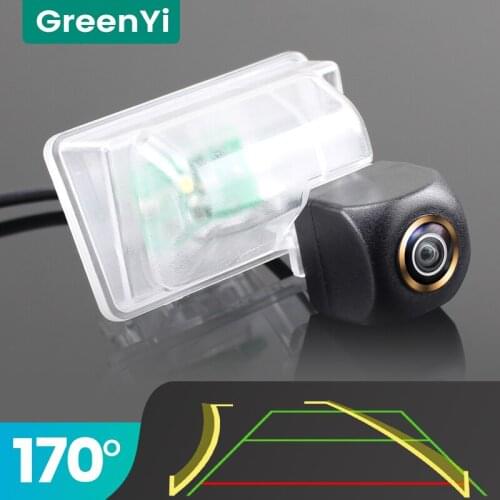 GreenYi Trajectory 170° AHD Car Rear View Camera for Mazda CX-5 CX 5 CX5 KF 2019 2020 Night Vision Reverse Reversing 4 pin