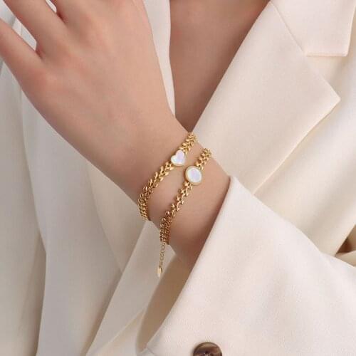 HFYK White Bracelets