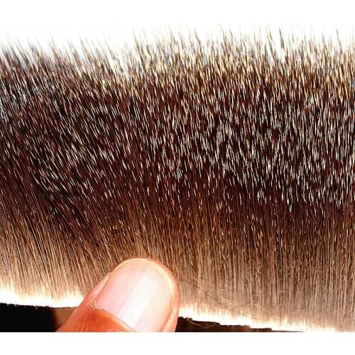 KKWEZVA 6*6 Body Deer Hair Patch Caddis Stimulater Hopper Floating Dry Fly Tying Material Fishing Fly Tying Wing Natural Color