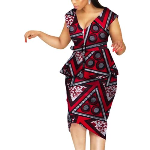 African Suits Traditional Women Clothing WY5692