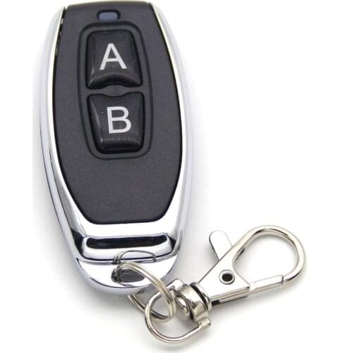 433 MHz RF Remote Control Learning Code 1527 EV1527 For Gate Garage Door Controller Alarm Key 433mhz Included Battery