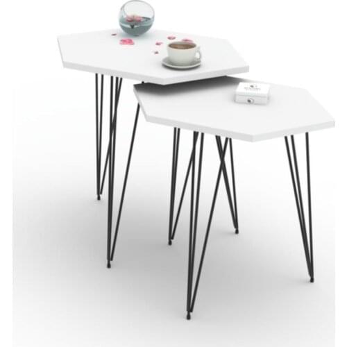 Modern Larose Zigon Coffee table Hedvige Byz 2 Li hexagonal coffe table