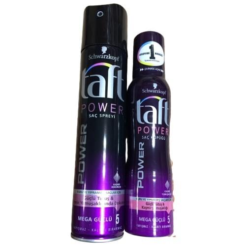 Taft Hairspray Power 250 ml + Taft Hair Foam 50 ml