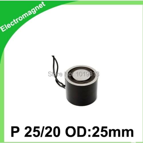 Holding Electromagnet Lift Solenoid 50N Electric Lifting Magnet Electromagnet
