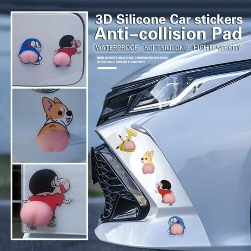 4X Car SUV Edge Anti-collision Strip Bumper Protector Protective Guard Bar Anti-Rub Scrape Retail Bumper Crash Styling Mouldings