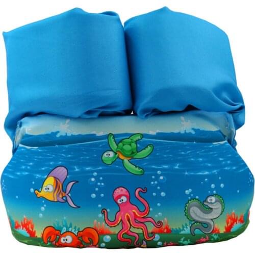 Baby puddle jumper water sports swimsuit Float Cartoon Arm Sleeve Life Jacket Swimsuit Foam Safety Swimming Training Floating