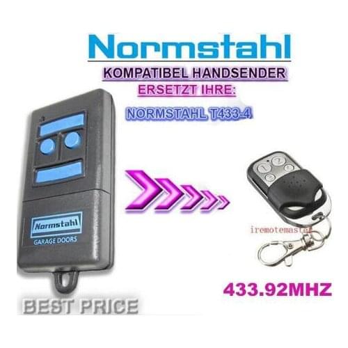 FOR Normstahl T433-4 garage door remote control top quality very