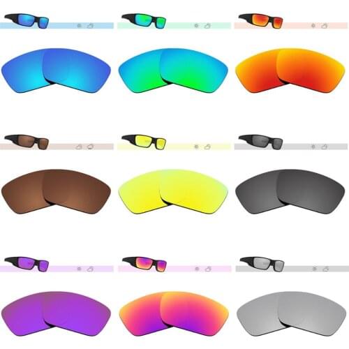 Glintbay Polarized Replacement Sunglasses Lenses for Oakley Fuel Cell-Multiple Options