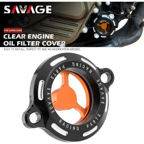 Engine Oil Filter Cap For 1190 RC8/R 1290 SUPER DUKE R/GT ADVENTURE/R 1050 1090 ADV/R Motorcycle Accessories CNC Covers