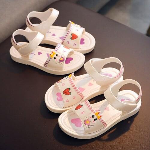 Summer Children sandals Toddler Baby Girls Shoes Rabbit Sandals Beach Sandals Casual Shoes Baby Outdoor kids shoes sandales