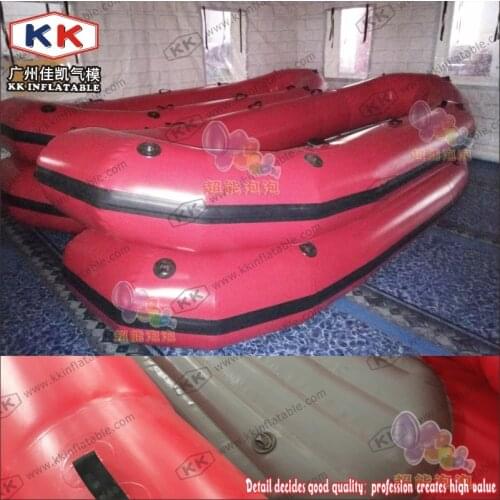 Customized 2-3 Person Inflatable Paddle Boat Small Commercial Fishing Boat