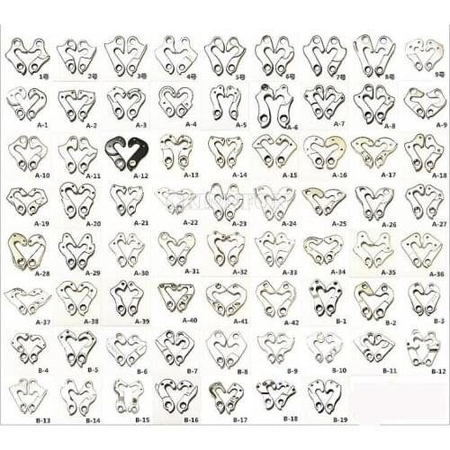 Whole Sale 200Pcs/Lot Cycle / Bike Alloy Rear Gear Mech Derailleur Hanger Dropouts With Bolts Mixed Order