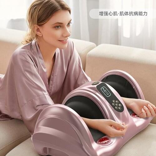 Full-automatic foot massage machine for kneading and pressing feet, small legs, plantar and foot