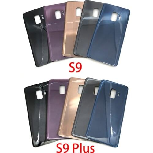 Back Glass Rear Cover For Samsung Galaxy S9 G960F S9 Plus G965F Battery Door Housing Battery back cover