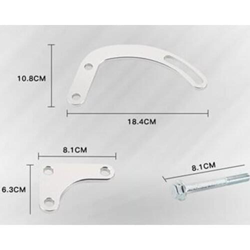 1 Kit BBC Power Steering Pump Bracket Engine Serpentine Bracket LCT Billet