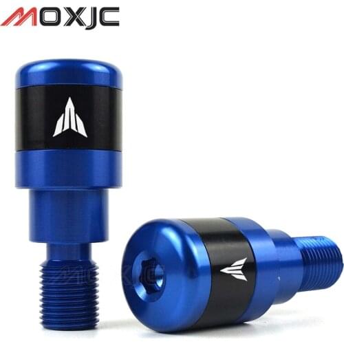CNC Aluminum alloy Modified Handlebar Grips Plug Handle Bar Ends Cap Slider for YAMAHA MT03 MT07 MT09 MT10