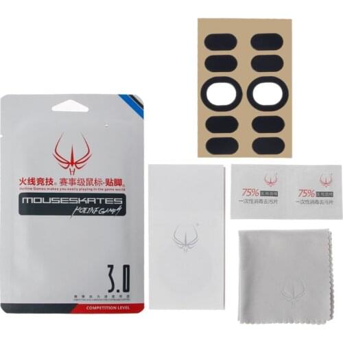 2 Sets/Pack Original Hotline Games Competition Level Mouse Feet Mouse Skates Gildes for Logitech G102 G PRO Wired Mouse 0.6mm