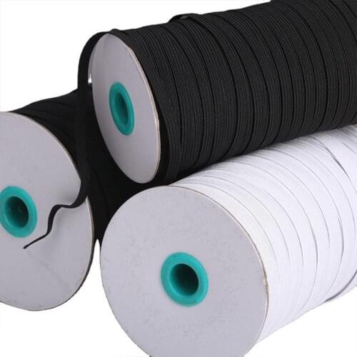 3/4/5MM 5m/10m high quality Sewing elastic band clothing Sewing Fabric DIY Garment Accessories
