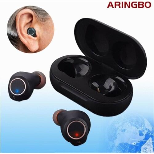 Best USB Rechargeable Hearing Aid for Deafness Mini Audifonos In Ear Portable Hearing Aids Adjustable Sound Amplifier