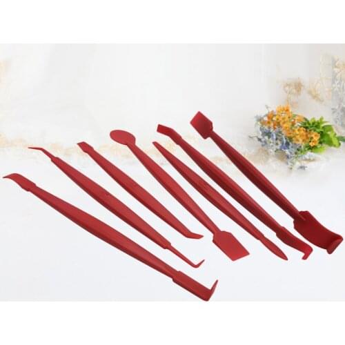 1 Set of 7Pcs Auto Trim Removal Tool Set Car Window Tint Tool Kit Car Wrap Stickers Tool Set Tinting Squeegee Film Cutter Tool