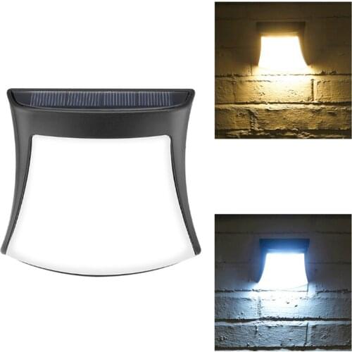 New LED Solar Light Outdoor Solar Lamp Sensor Wall Light Waterproof Solar Sunlight Powered Garden Street Light