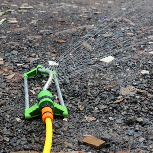 Garden Oscillating Sprinkler 18-hole Garden Watering Sprinklers Oscillating Swing Spray Nozzle for Lawn