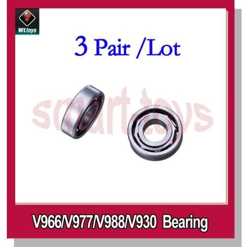 3Pair V966-012 Bearing for Wltoys V966 V977 V988 V930 RC Helicopter Spare Parts