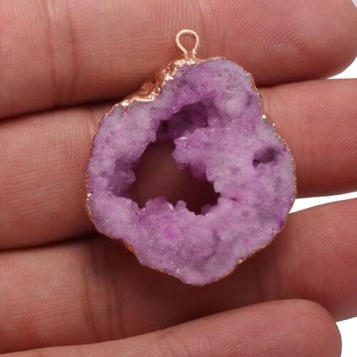 Natural Stone Pendant Irregular Agates For Jewelry Making DIY Necklace Bracelet Anklet Accessory
