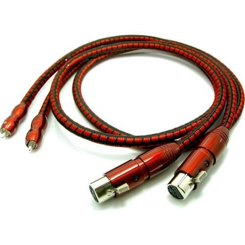 King Cobra Audio PSC XLR Female to RCA Interconnect Cable HiFi Audio cables