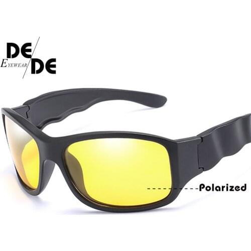 Polarized Sunglasses Men Wave Glasses Arms Sports Sun Glasses Women Vacation Driving Brand Design Gafas De Sol G066
