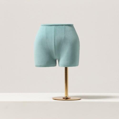 Fabric Cover Female Mannequin Model Torso With Metal Base