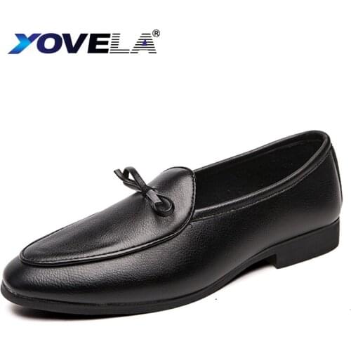 Yovela Mens Leather Shoes