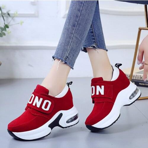 Women Platform Wedges high heels dress ankle Martin Boots women shoes Casual warm snow boots botas Plus Size 35-40